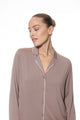 Mey Knoopjes Pyjama Pure Chic Dames 1240057 1279 milk`n coffee