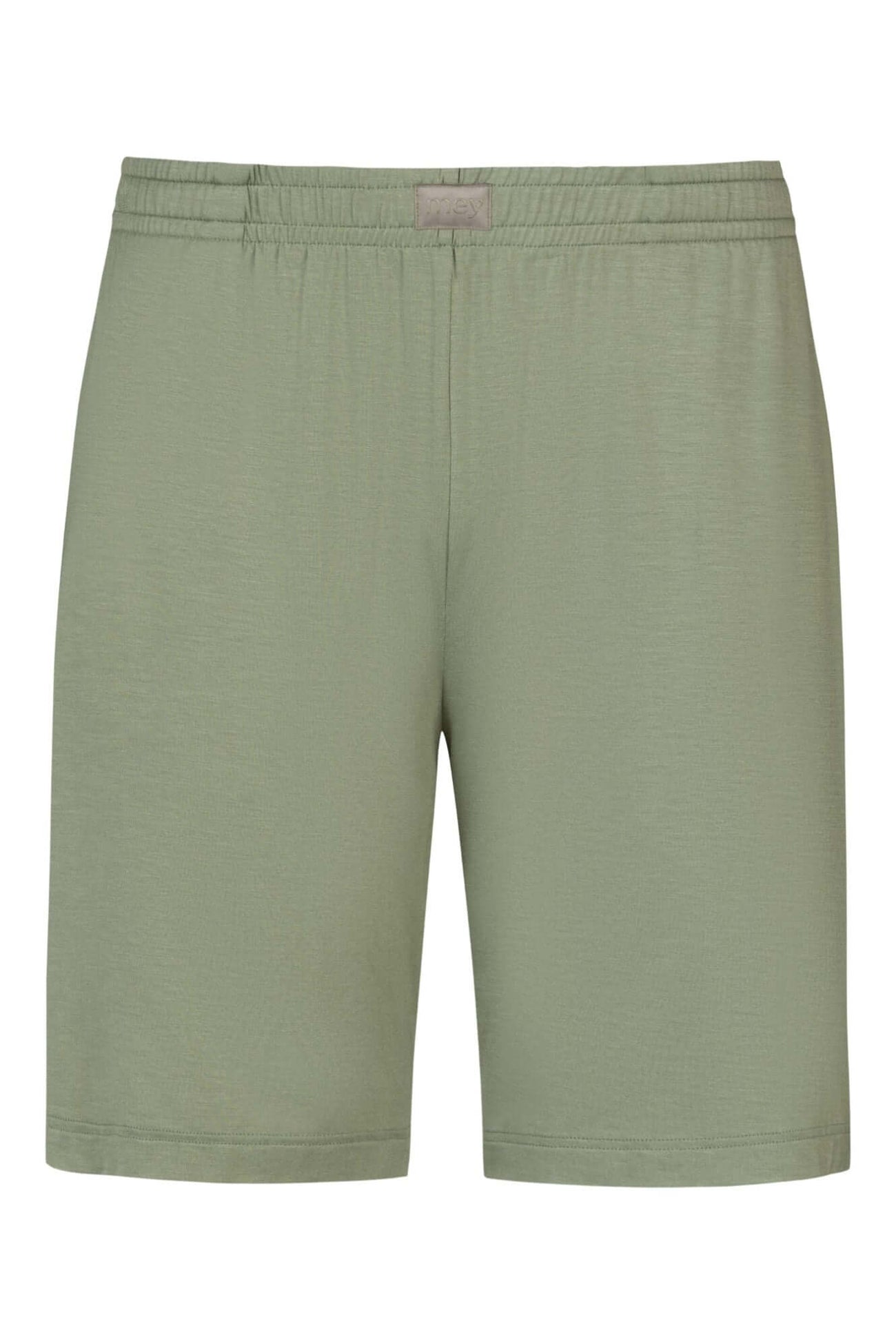 Mey Korte Broek Jefferson Heren 2220098 1781 faded olive, zachte, ademende korte broek voor nachtkleding en loungewear.