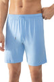 Mey Korte Broek Jefferson Heren 65651 1252 blue haze in soft blue color, perfect for lounging or sleepwear.