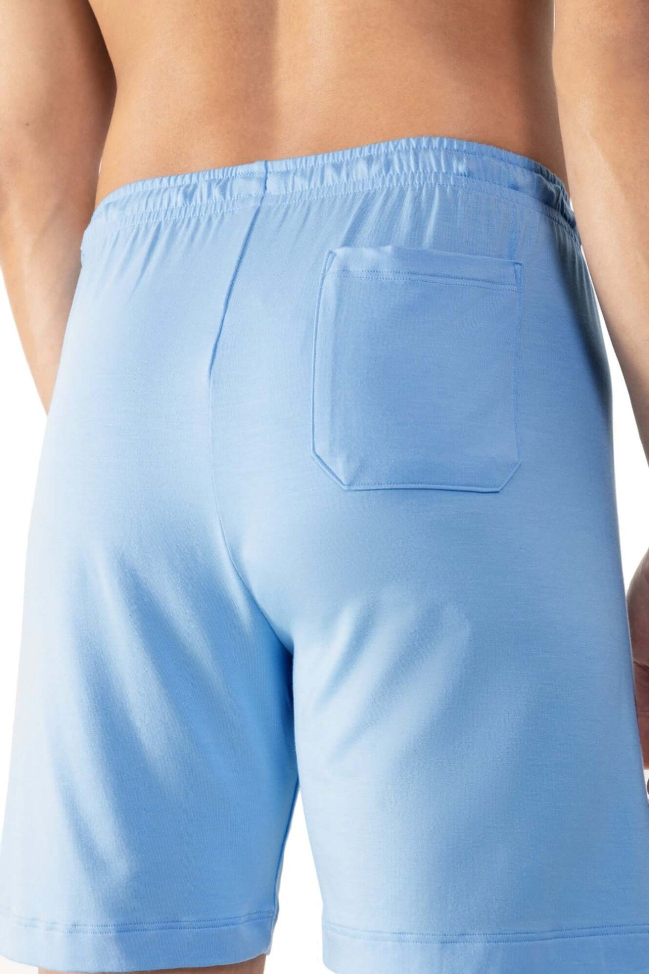 Mey Korte Broek Jefferson Heren 65651 1252 blue haze achterkant met zakje