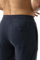 Mey Korte Joggingbroek Enjoy Comfort Heren 2520002 116 marine achterkant met zak en zachte stof voor optimaal comfort.