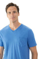 Mey Korte Tweedelige Pyjama Mic Blue Heren 2240045 1164 recent blue