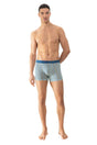 Mey Long Shorty Geometric Shapes Heren 2120062 1242 pale sun katoenen boxer met grafische print