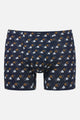 Mey Long Shorty Symbols Heren 37336 668 yacht blue Foto 34018
