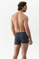 Mey Long Shorty Symbols Heren 37336 668 yacht blue Foto 34020