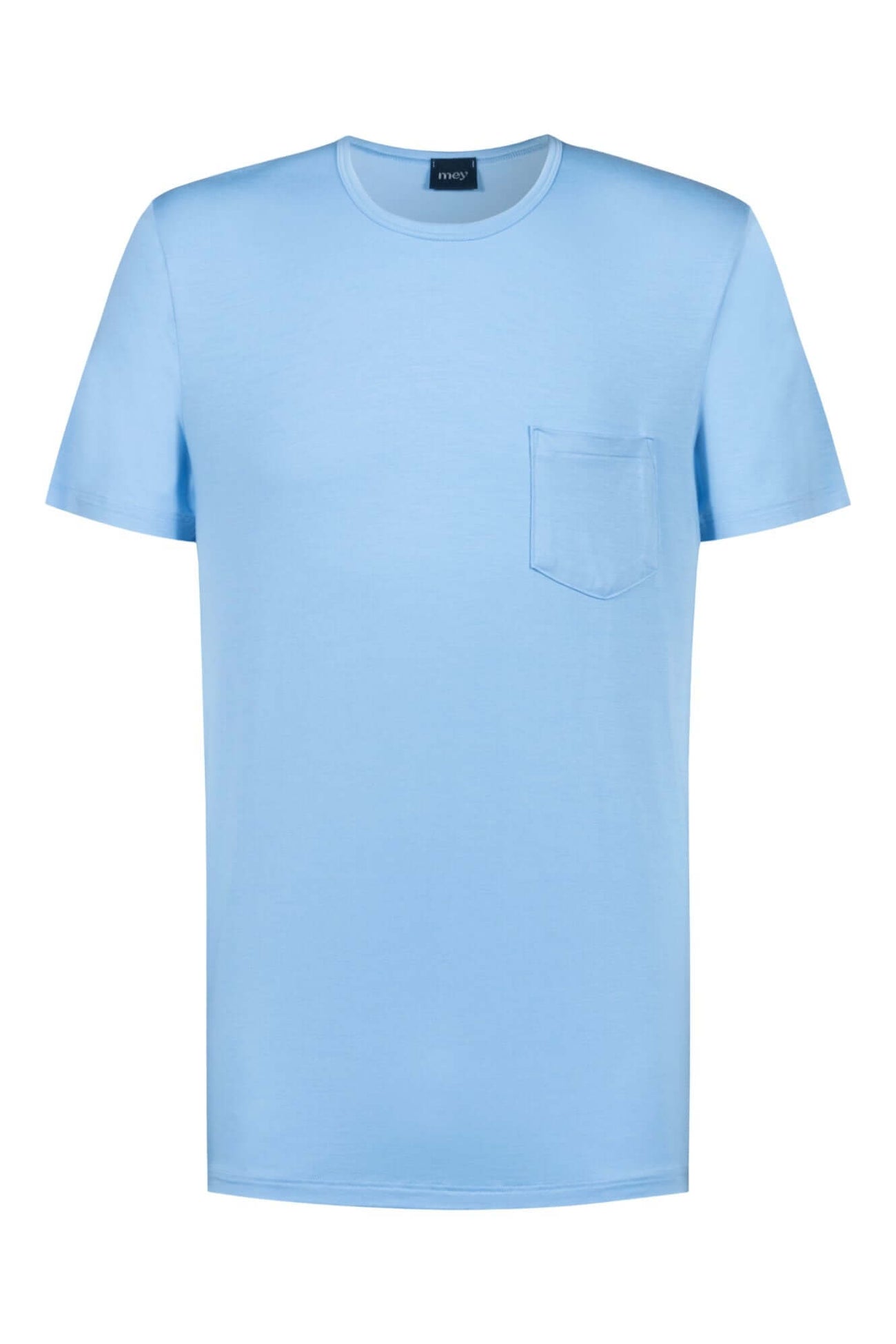 Mey Lounge Shirt korte mouw Jefferson Heren 65630 1252 blue haze