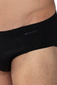 Mey Mini Slip Casual Cotton Heren 49111 123 schwarz in zwart, lage slip van 98% katoen, ademend en comfortabel.