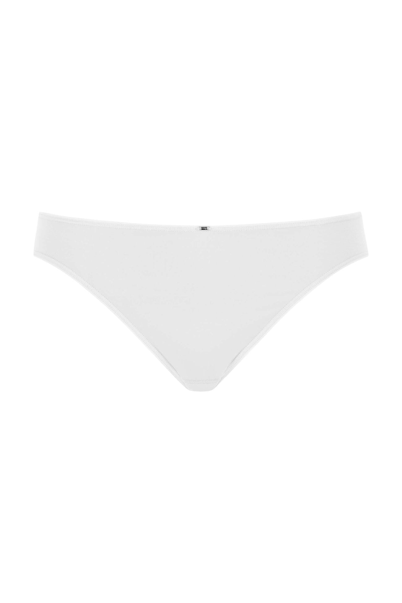 Mey Mini Slip Soft Shape dames in wit, huidvriendelijk en elastisch microvezelmateriaal, valt laag op de heupen.