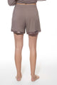 Mey Pyjama Shortje Pure Chic Dames 1220078 1279 milk`n coffee