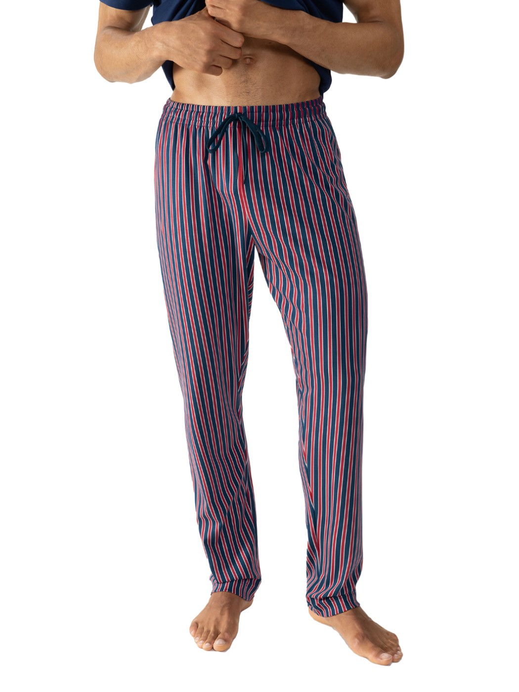 Mey Pyjamabroek Graphic Stripes Heren 31227 827 terra red