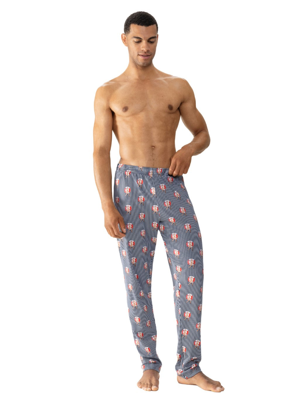 Mey Pyjamabroek Lifebelt Heren 31199 668 yacht blue Foto 13135