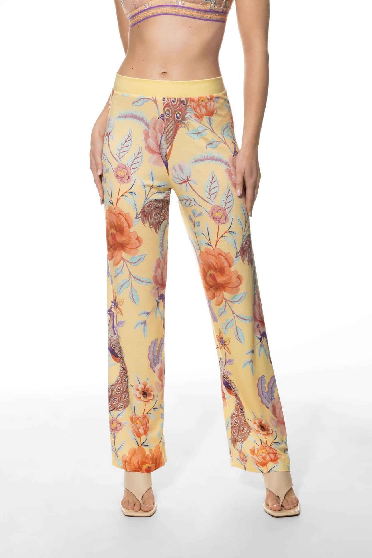 Mey Pyjamabroek Naela Dames 17728 390 golden day Foto 13129