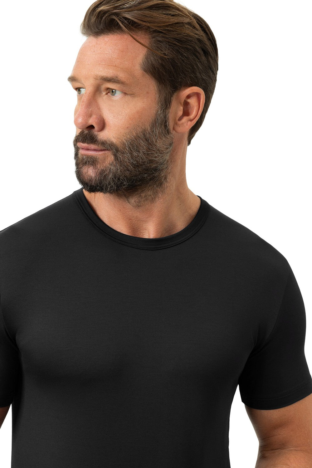 MeyShirtKorteMouwIconicModalHeren21100193zwart__3