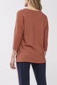 Mey Shirt Rib Night2Day Lia Dames 16538 227 brown coffee