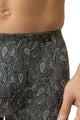 Mey Shorty BC Paisley Heren 2120139 3 zwart, stijlvolle boxer met paisley print en elastische tailleband.