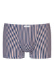 Mey Shorty Coral Stripes Heren 2120212 1762 hague blue met een rood-wit-blauw gestreept design