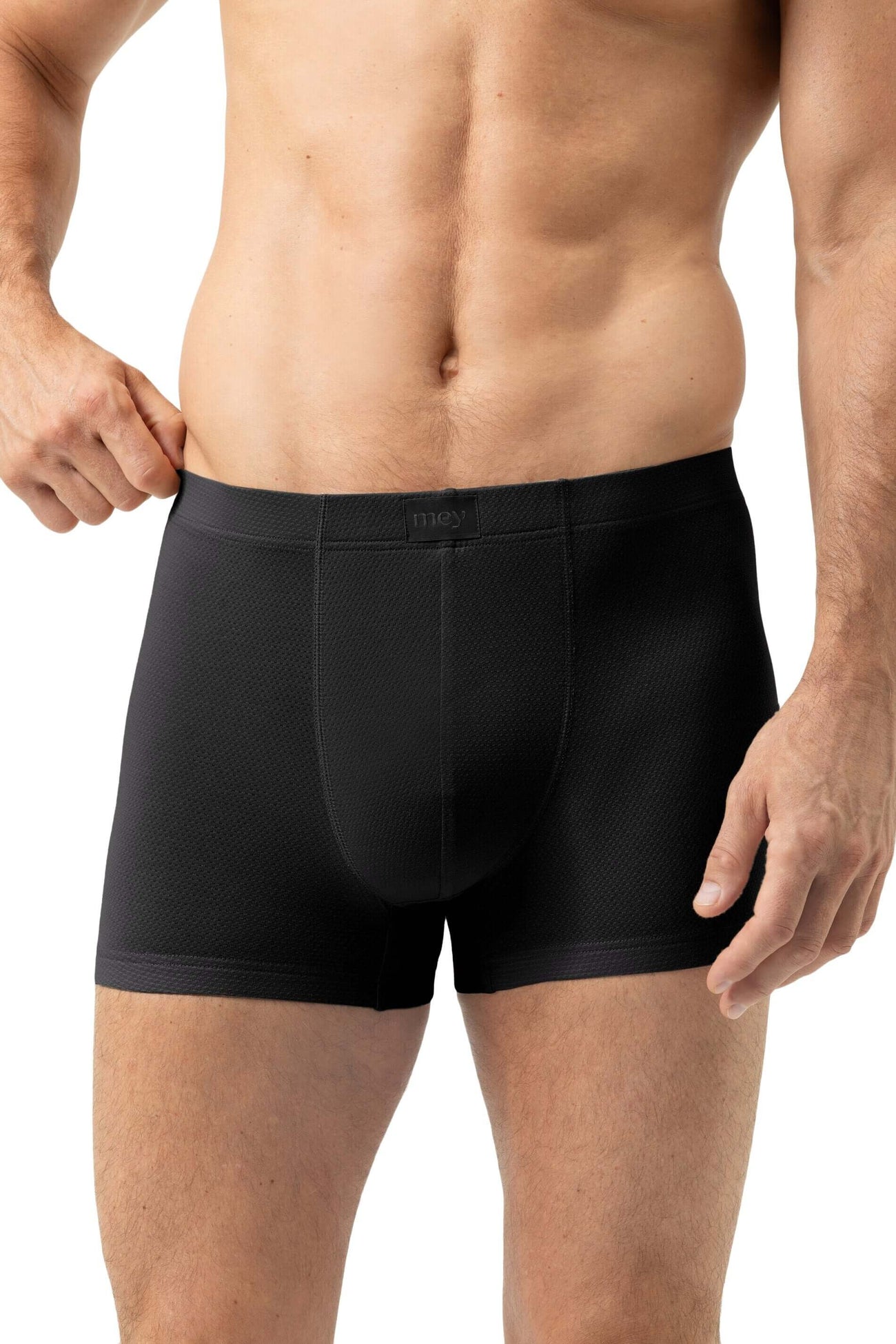 Mey Shorty Dry Cotton Breeze Heren 2120106 3 zwart voor heren, comfortabel, ademend en sneldrogend