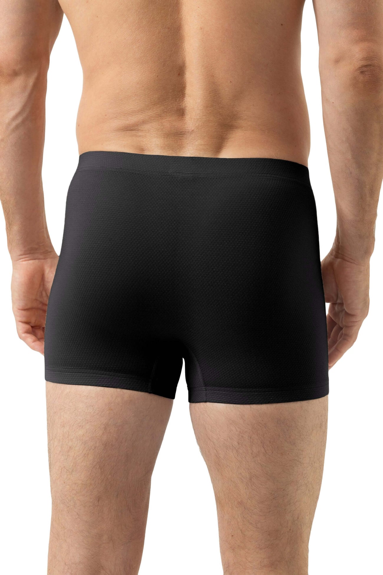 Mey Shorty Dry Cotton Breeze Heren 2120106 3 zwart - comfortabele korte boxer voor heren, zwart.