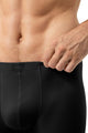 Mey Shorty Dry Cotton Breeze Heren 2120106 3 zwart close-up van boxer, ademend en comfortabel.
