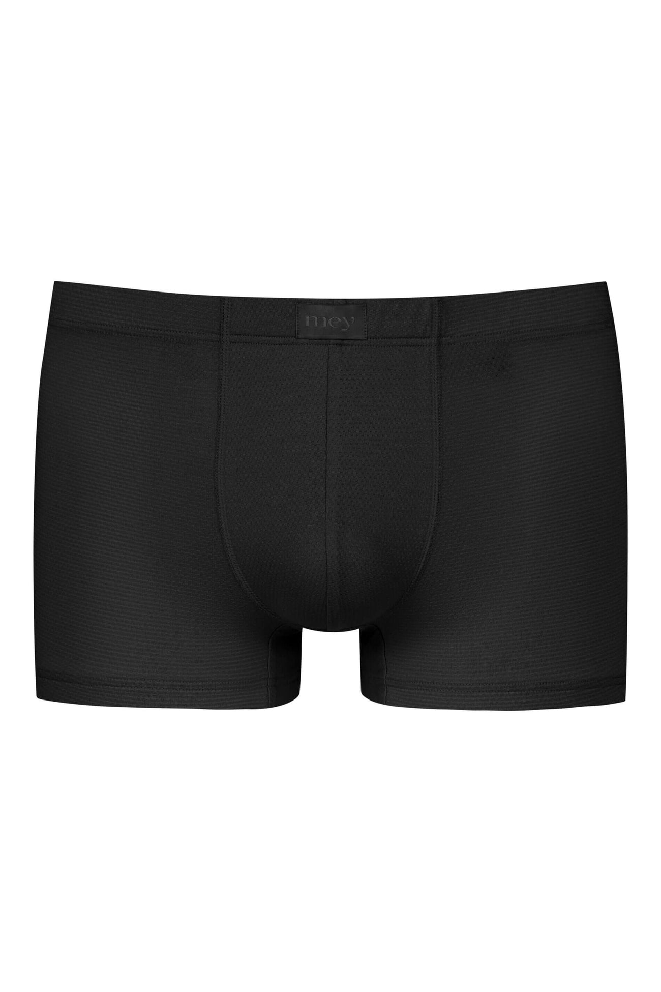 Mey Shorty Dry Cotton Breeze Heren 2120106 3 zwart boxershort voor heren, licht en ademend materiaal.