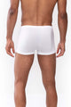 Mey Shorty Network Heren 34221  101 weiss boxershort zijaanzicht, ademend en zacht materiaal.
