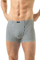 Mey Shorty Palm Stripes Heren 2120219 1254 palm hue gestreepte boxer voor heren met katoenmix
