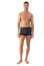 Mey Shorty Round Grid Heren 2120053 3 zwart, boxershort met grafisch patroon en katoenmix voor comfort.