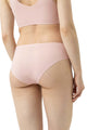 Mey Slip Simply Better Invisible Dames 1120057 38 blossom, zicht van achteren, zachte, ademende blushkleurige slip.