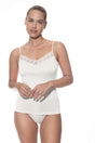 Mey Spaghetti Hemdje Emotion Elegance Dames 1110026 5 champagner
