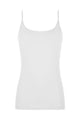 Mey Spaghetti Top Soft Shape Dames 75100 1 weiss - superzacht spaghetti hemdje met verstelbare bandjes