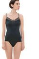 Mey Spaghetti hemdje Emotion Dames 55370 14 dark green Foto 11676