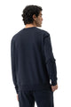 Mey Sweatshirt Enjoy Comfort Heren 2510001 116 marine afbeelding van achterzijde, comfortabel sweatshirt van French terry.