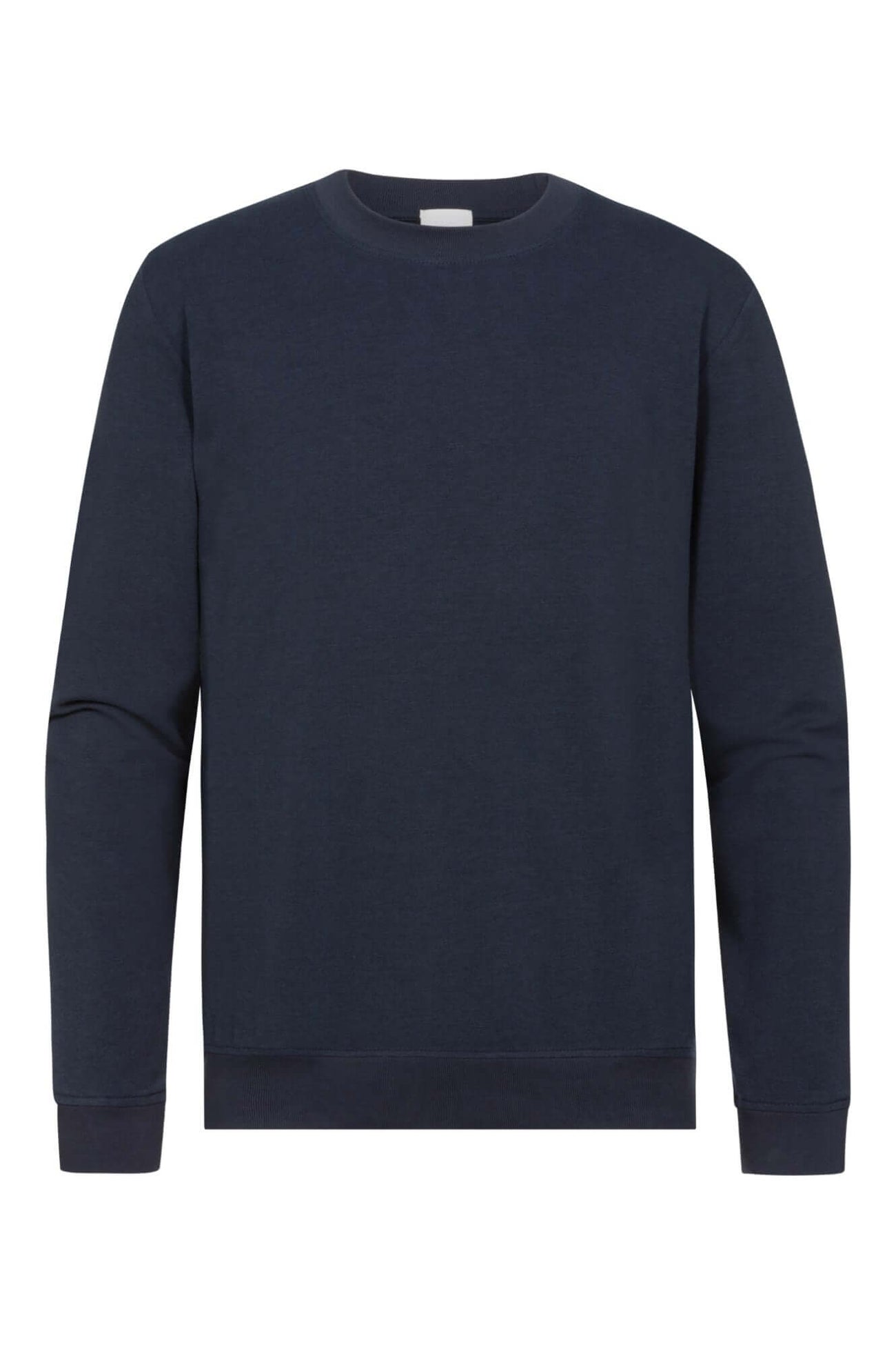 Mey Sweatshirt Enjoy Comfort Heren 2510001 116 marine, comfortabel sweatshirt van French terry, ideaal voor ontspanning en sport.
