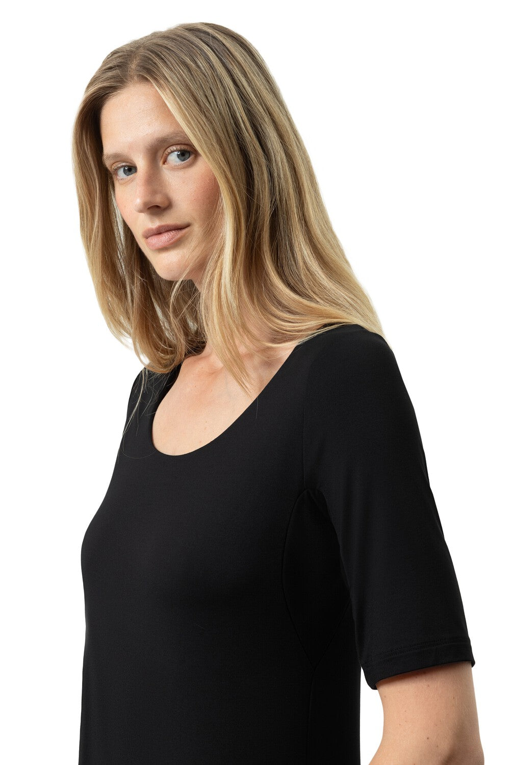 MeyT-ShirtBlazershirtRondeHalslijnDames11100573zwart__3