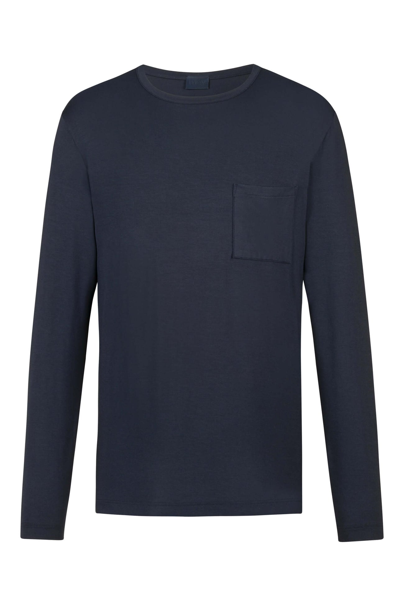 Mey T Shirt Lange mouw Jefferson Heren 2210034 116 marine, donkerblauw, zacht, lange mouwen, ronde hals
