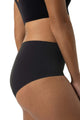 Mey Taille Slip Simply Better Invisible Dames 1120056 3 zwart, onzichtbare tailleslip in zwart met platte naden.