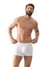 Mey Trunk Shorty Casual Cotton Heren 49027 101 wit, casual boxershort voor heren, comfortabele pasvorm