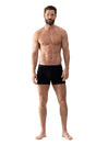 Mey Trunk Shorty Casual Cotton Heren 49027 123 zwart model in zwart boxershort voor heren