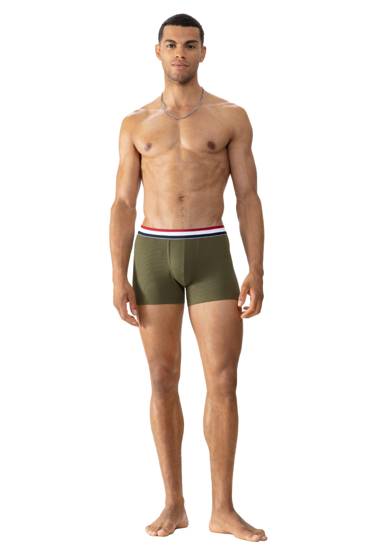 Mey Trunk Shorty RE:THINK RIB Heren 37350 739 safari green Foto 14145