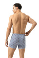 Mey Trunk Shorty Stripes With Small Pattern Heren 2120143 28 galactic blue