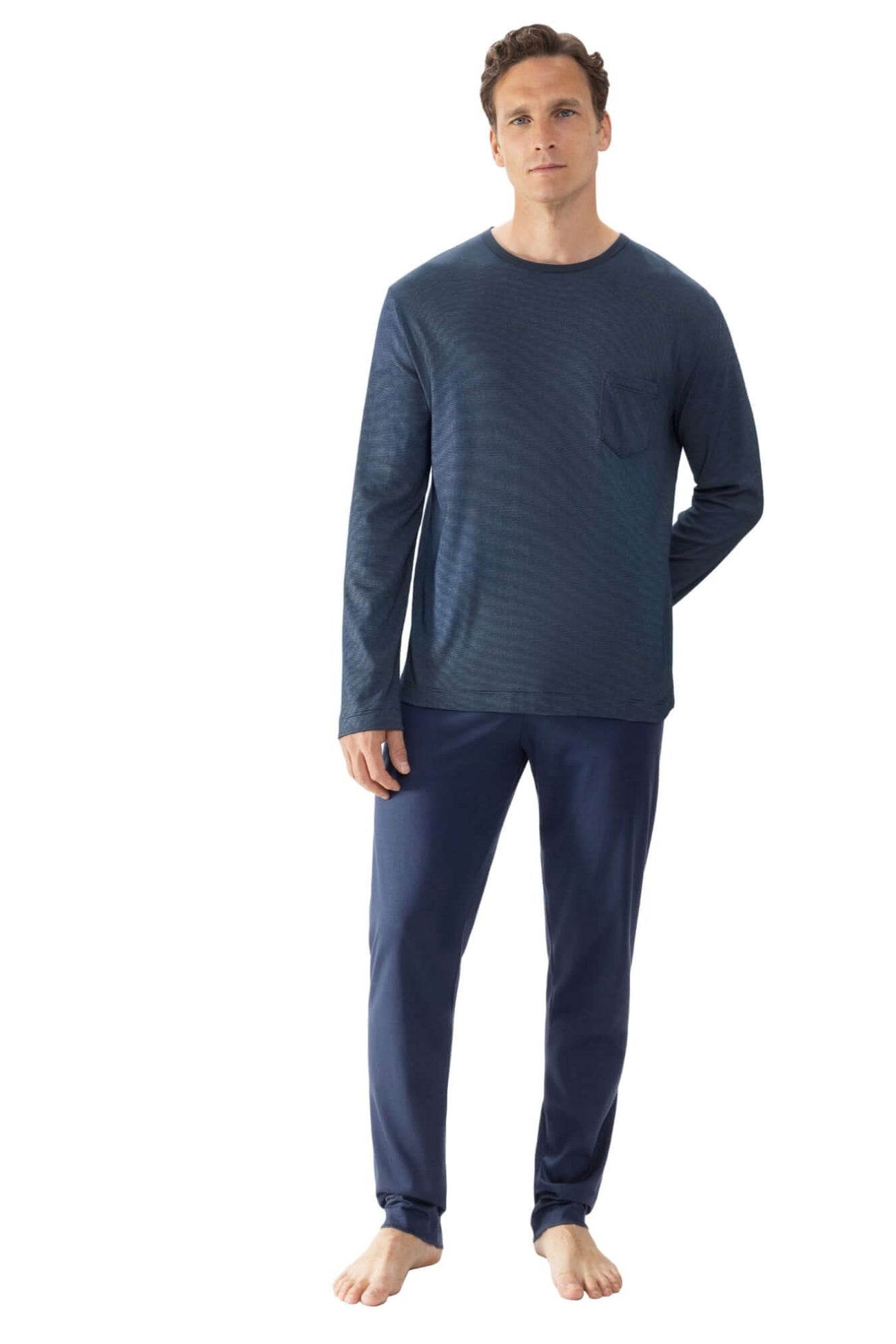 Mey Tweedelige Pyjama Bennison 24380 668 yacht blue
