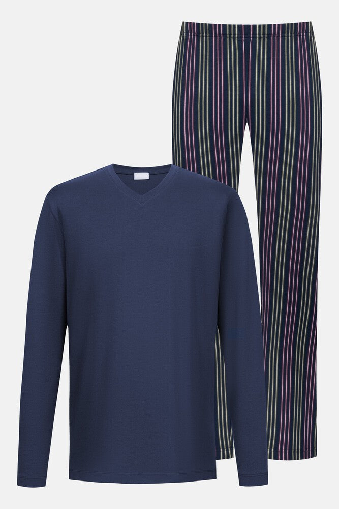 MeyTweedeligePyjamaLuminousStripesHeren2240095668yachtblue__4