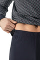 Mey Tweedelige Pyjama Octagon Geo Heren 2240013 174 indigo