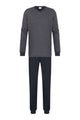 Mey Tweedelige Pyjama Octagon Geo Heren 2240013 174 indigo