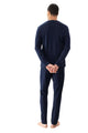 Mey Tweedelige Pyjama Pure Night Heren 2240047 668 yacht blue