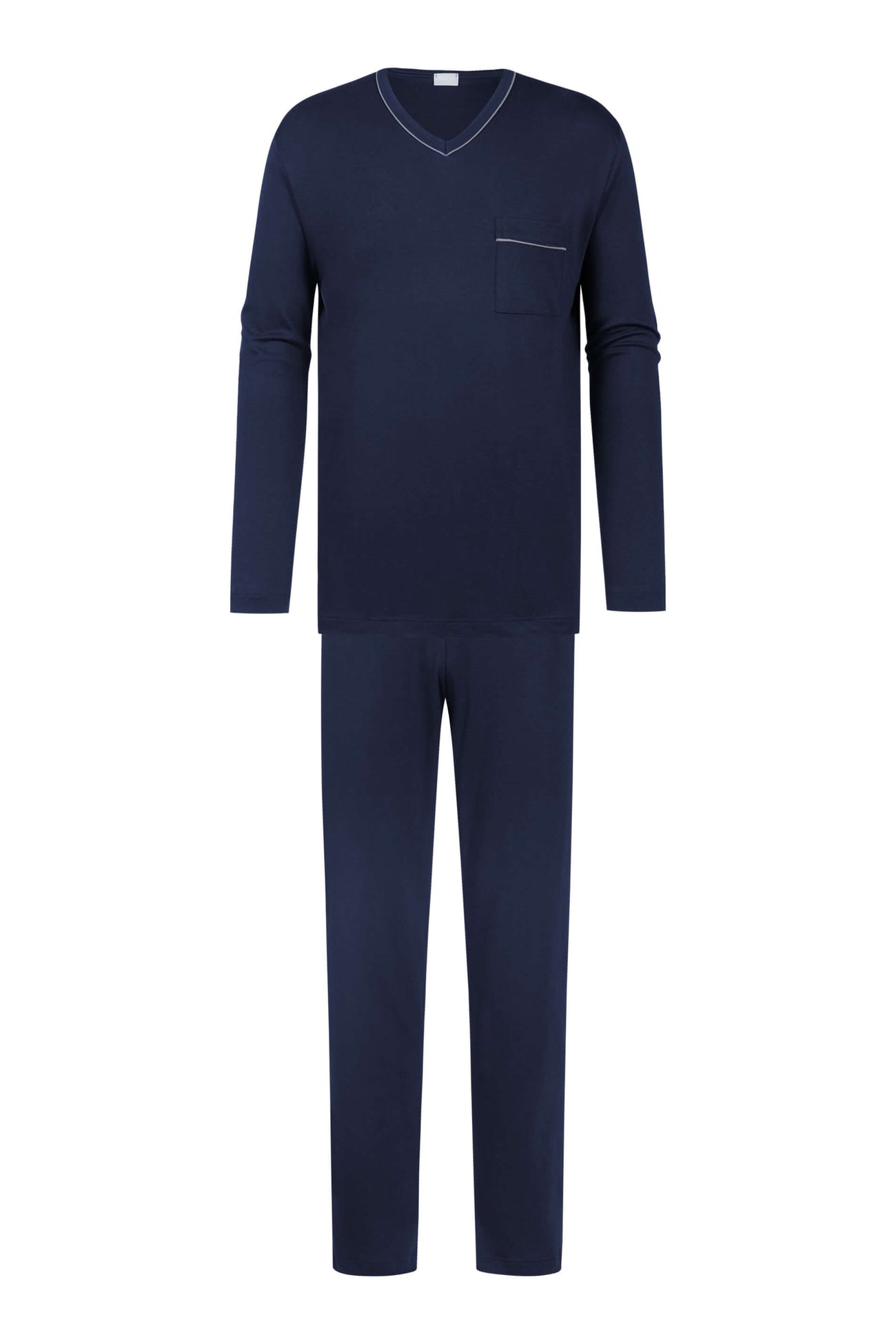 Mey Tweedelige Pyjama Pure Night Heren 2240047 668 yacht blue