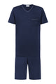 Mey Tweedelige Pyjama Pure Night Heren 2240050 668 yacht blue