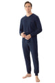 Mey Tweedelige Pyjama Pure Night Heren 2240051 668 yacht blue