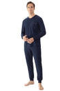 Mey Tweedelige Pyjama Pure Night Heren 2240051 668 yacht blue