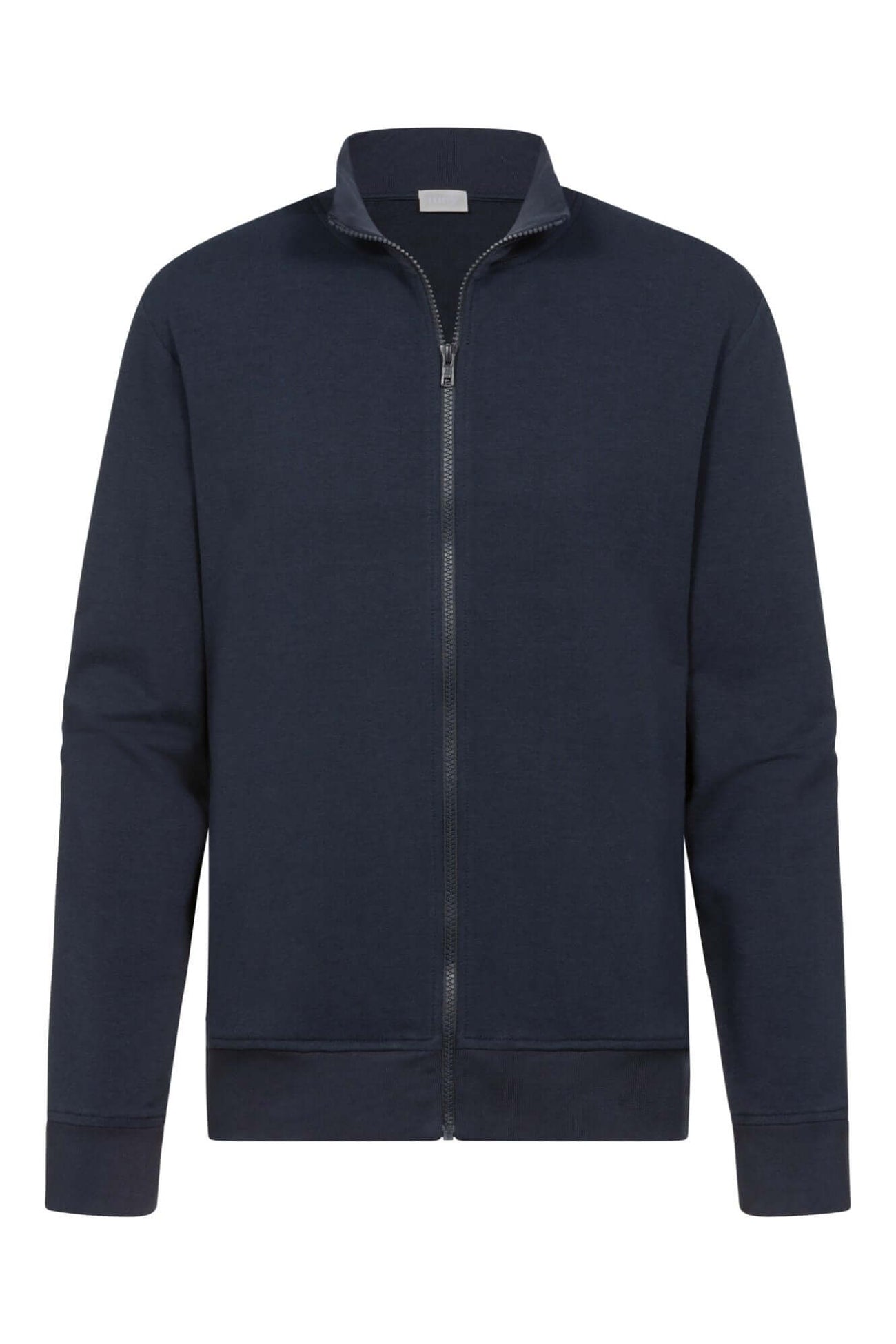 Mey Vest Enjoy Comfort Heren 2510002 116 marine, comfortabel vest met rits in marineblauwe kleur.